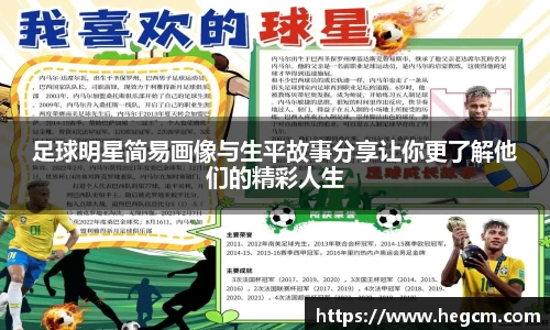 足球明星简易画像与生平故事分享让你更了解他们的精彩人生